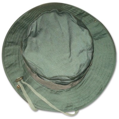 solid color military style boonie hat